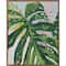 16" x 20" Green Monstera Leaf Wall Décor in Woodgrain Frame by Ashland®